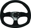 DragonFire Racing Steering Wheels - D-Shaped- Vinyl- Black- 0in offset thumbnail 4