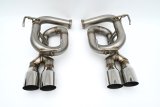 Invidia 22+ Subaru WRX Twin Loop 3.5in. Single Layer Stainless Steel Tip Axle-Back Exhaust thumbnail 1