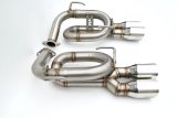 Invidia 22+ Subaru WRX Twin Loop 3.5in. Single Layer Stainless Steel Tip Axle-Back Exhaust thumbnail 2