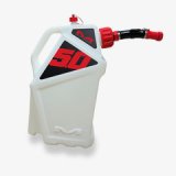 Matrix Concepts M5 0.5 Gallon Utility Can White-Red thumbnail 1