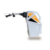 Matrix Concepts M5 0.5 Gallon Utility Can White-Orange thumbnail 2