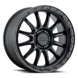 Raceline 960B Alpha 18X9 / 5X150 BP / 18mm Offset / 110.5 Bore - Satin Black Wheel thumbnail 1