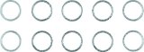 Twin Power 84-Up Evo BT and XL and M8 Exhaust Gaskets Replaces 65324-83 .120 Thick 10 Pk thumbnail 1