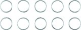 Twin Power 84-Up Evo BT and XL and M8 Exhaust Gaskets Replaces 65324-83 Extreme Performance 10 Pk thumbnail 1