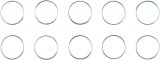 Twin Power 84-Up Evo BT and XL and M8 Exhaust Gaskets Replaces 65324-83 Extreme Performance 10 Pk thumbnail 2