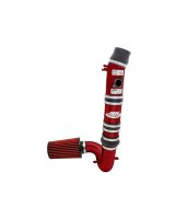 Air Induction System - Cold Air Intake - Reusable Dry Filter - Aluminum - Red Powder Coat - Mazda RX-8 2004-11 - Kit thumbnail 1