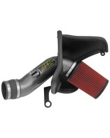 Air Induction System - Cold Air Intake - Reusable Dry Filter - Aluminum - Gray Powder Coat - Honda Pilot 2016-22 / Honda Ridgeline 2017-25 / Honda Passport 2019-24 - Kit thumbnail 1