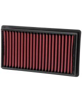Air Filter Element - DryFlow - Panel - 12 x 6.75 in - 1.438 in Tall - Synthetic - Red - Various Ford Applications - Each thumbnail 1