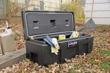 Tool Box - 35 in Long - 14 in Wide - 13 in Tall - Plastic - Black - Each thumbnail 8