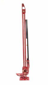 Floor Jack - Hi-Lift - 48 in Long - 7000 lb Capacity - Cast Iron - Red Powder Coat - Each thumbnail 1
