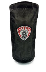 Air Filter Wrap - Round - 5 in Diameter - 11.73 in Tall - OTR Logo - Polyester - Black - Polaris RZR 900S / 1000S 2015-22 - Each thumbnail 1