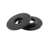 Valve Spring Locator - Inside - 0.060 in Thick - 1.350 in OD - 0.575 in ID - 0.885 in Spring ID - Chromoly - Set of 16 thumbnail 1