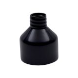 Cool Shirt Hose Fitting - Straight - 1-1/4 in Threaded Female to 4 in Female - Silicone - Black - Paragon Air Blower - Each thumbnail 1
