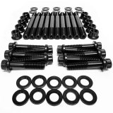 Main Stud / Bolt Kit - 12 Point Nuts - 2-Bolt Mains - Steel - Black Oxide - GM Duramax 2001-05 - Kit thumbnail 1