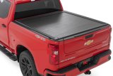 Tonneau Cover - Retracting - Powered - Remote Included - Aluminum - Black - 5 ft 10 in Bed - GM Fullsize Truck 2019-25 - Kit thumbnail 1