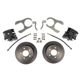 Brake System - Street Series - Disc Conversion - Rear - 1 Piston Caliper - 11.000 in Rotors - GM Fullsize Truck 1988-98 - Kit thumbnail 1