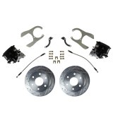 Brake System - Street Series - Disc Conversion - Rear - 1 Piston Caliper - 11.000 in Rotors - GM Fullsize Truck 1988-98 - Kit thumbnail 1