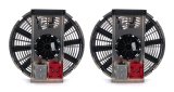 Blower and Fan - Wheel Cooling Fan - Magnetic - Cordless - 15 in Wheels - Milwaukee M18 Battery - Plastic / Aluminum - Pair thumbnail 1