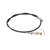 Throttle Cable - Adjustable - Steel - Black Coating - GM LS-Series - Each thumbnail 1