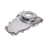 Timing Cover - 1-Piece - Gasket / Hardware / Seal Included - Aluminum - Polished - GM LS-Series - Each thumbnail 1
