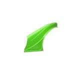 Fender - Outlaw - Driver Side - Plastic - Xtreme Green - Universal - Asphalt Late Model - Each thumbnail 1