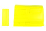Nose - Dominator SS - Driver Side - Fender Extension Included - Plastic - Fluorescent Yellow - Universal - Street Stock - Kit thumbnail 1