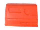 Nose - Dominator SS - Passenger Side - Plastic - Fluorescent Orange - Universal - Street Stock - Each thumbnail 1
