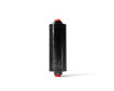 Charcoal Canister - Shop48 Vapor Trapper - 6 in Long - 6 AN Female O-Ring Inlet - 6 AN Female O-Ring Outlet - Aluminum - Black Anodized - Each thumbnail 1