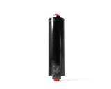 Charcoal Canister - Shop48 Vapor Trapper - 8 in Long - 6 AN Female O-Ring Inlet - 6 AN Female O-Ring Outlet - Aluminum - Black Anodized - Each thumbnail 1