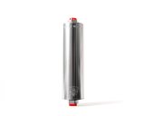 Charcoal Canister - Shop48 Vapor Trapper - 8 in Long - 6 AN Female O-Ring Inlet - 6 AN Female O-Ring Outlet - Aluminum - Silver Anodized - Each thumbnail 1