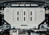 RIVAL 2015+ Ford F150 Ecoboost Aluminum Radiator Skid Plate thumbnail 1