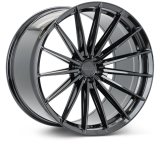 Vossen HFX-4 21x9 - 5x112 - ET32 - Flat - 66.5 - Gloss Black Wheel thumbnail 1