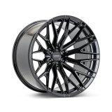 Vossen HFX-6 20x10 - 6x139.7 - ET-18 - Super Deep - 106.1 - Gloss Black Wheel thumbnail 1