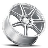 Raceline 148HS Apex 17x7.5in / 5X100 / 5X114.3 BP / 40mm Offset / 72.62mm Bore - Hyper Silver thumbnail 5