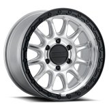 Raceline 960MB Alpha 17x8.5in / 5X150 BP / 35mm Offset / 110.5mm Bore - Machined w/Black Ring thumbnail 1