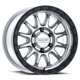 Raceline 960MB Alpha 17x8.5in / 5X150 BP / 35mm Offset / 110.5mm Bore - Machined w/Black Ring thumbnail 2