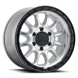 Raceline 960MB Alpha 17x8.5in / 5X150 BP / 35mm Offset / 110.5mm Bore - Machined w/Black Ring thumbnail 3