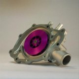 FlowKooler Hi-Flow Mechanical Water Pumps 1681 Pump, Mechanical, High-Volume, Aluminum, Natural, Ford, 289/302/351, Passenger Side Inlet, Each thumbnail 2