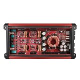 DS18 4-Channel SXE Amplifier Class D 2x 750/4ohm Bridge 4 x 430/2ohm 4 x 275/4ohm Watts RMS- Red thumbnail 1