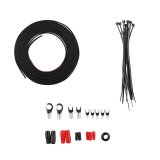 DS18 0-GA Amplifier Install Kit- Red thumbnail 2