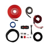 DS18 0-GA Amplifier Install Kit- Red thumbnail 5