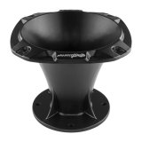 DS18 2in Bolt-On Throat 35 Degree 4.84in Depth Black Aluminum thumbnail 1