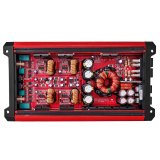 DS18 4-Channel SXE Amplifier Class D 2x 500/4ohm Bridge 4 x 320/2ohm 4 x 200/4ohm Watts RMS- Red thumbnail 2