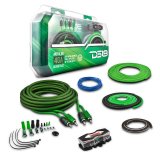 DS18 4-GA Amplifier Install Kit Advance- Green thumbnail 3