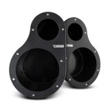 DS18 6.5in 2-Way Speaker Pods Fits 2x 6.5in Speakers 2x 3.78in Tweeters Speakers Not Included thumbnail 3