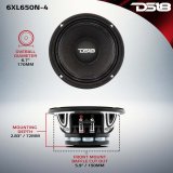 DS18 6.5in 325 Watts RMS 4 ohm Neodymium Mid-Range Loudspeakers thumbnail 3