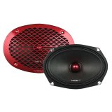 DS18 6x9in 275 Watts RMS 4 ohm Mid-Range Loudspeaker Bullet Loudspeaker Grill Included thumbnail 5