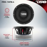 DS18 8in 1000 Watts RMS 4 ohm Mid-Bass Loudspeaker thumbnail 6