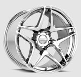 Kansei K15X Astro 19x10.5in / 5x114.3 BP / 12mm Offset / 73.1mm Bore - Chrome thumbnail 1