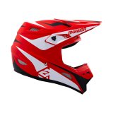 Answer 26 AR1 Mototown Helmet Glossy Red/White/Black - Large thumbnail 3
